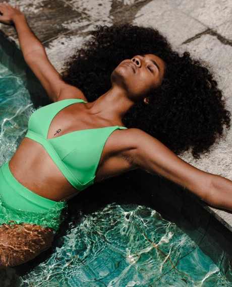  Pistachio Green Swimwear