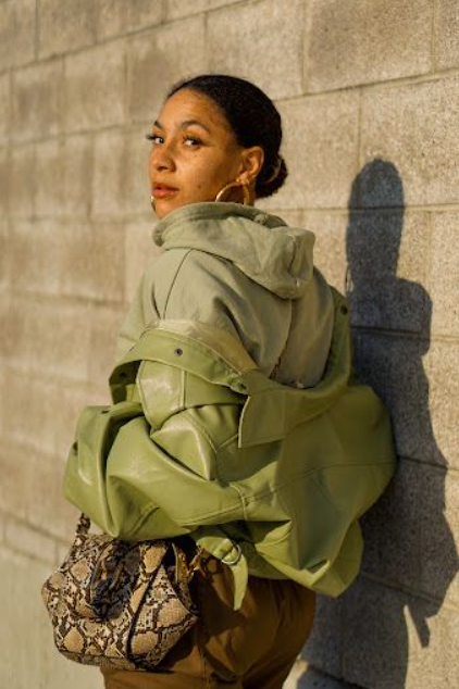 Layer with Earth Tones