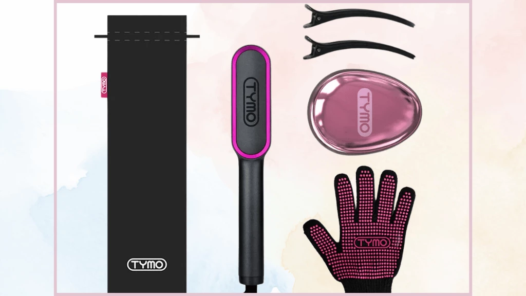 This Viral TYMO Ring Hair Straightener Brush Won Me Over