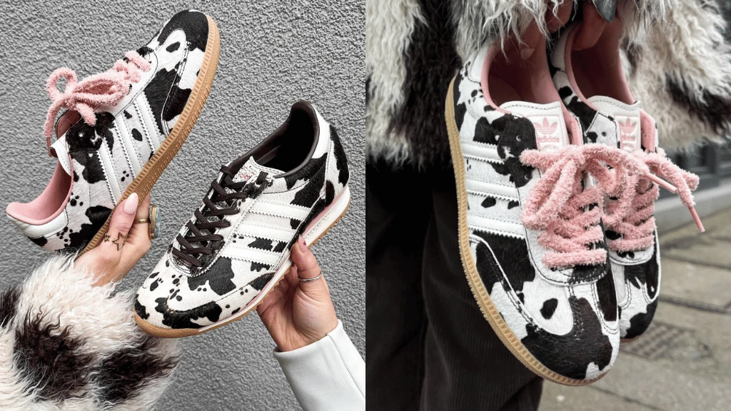 These New Cow Print Adidas Sambas Won’t Stay in Stock for Long